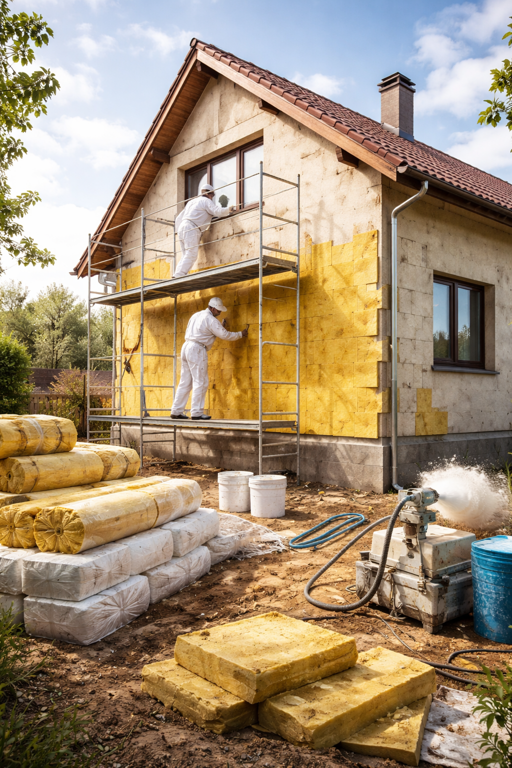 Профессиональное утепление домов в Кашире — тепло, надежность, экономия